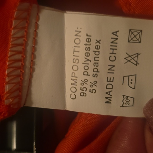 Our Palazzo Orange set is perfect for warm - Picture 8 of 9